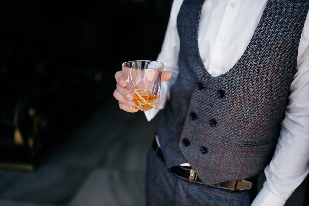 Grooms morning preparation